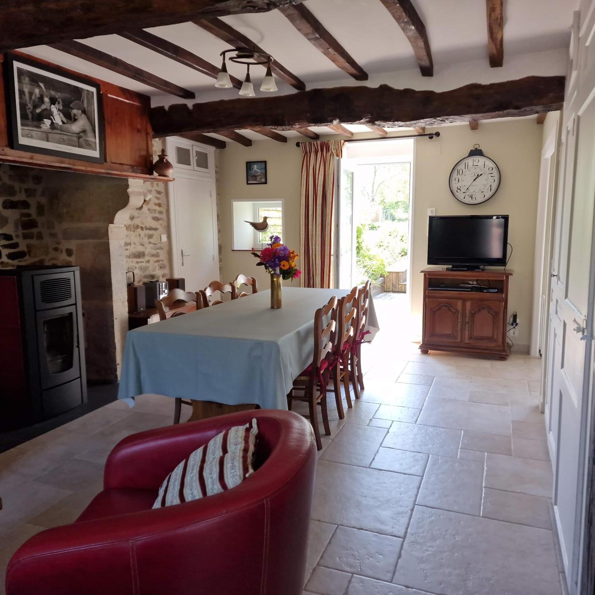 Le Dy En Fleurs Saint-Maurice-en-Cotentin Exterior foto